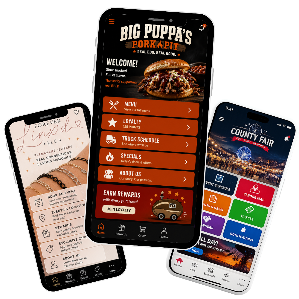 TNLI App Mockups